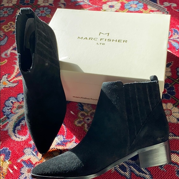 Marc Fisher black suede - Picture 3 of 3